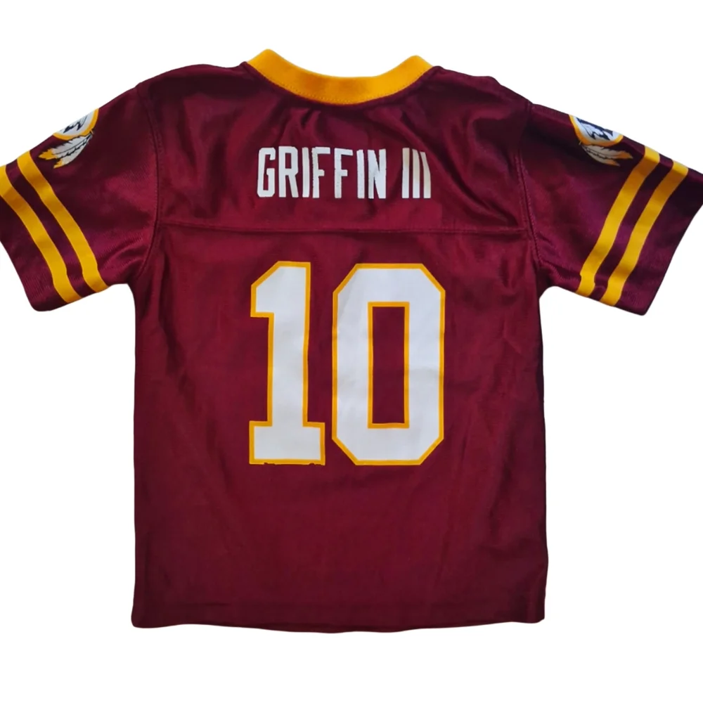 NFL Collectable Washington Burgundy/Gold Kids Jersey Sz 4T